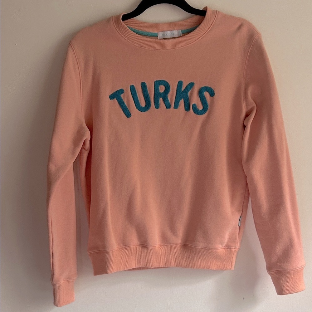 Peach 'TURKS' Sweatshirt